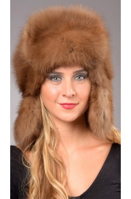Sable fur hat - Russian style Woman